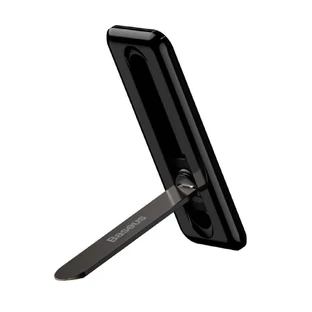 Складна підставка для телефону Baseus Self-Adhesive Foldable Phone Stand Black (LUXZ000001)