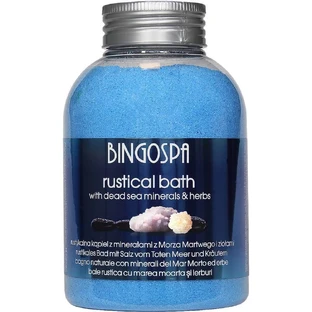BingoSpa Rustic Bath с минералами и травами Мертвого моря, 620 г
