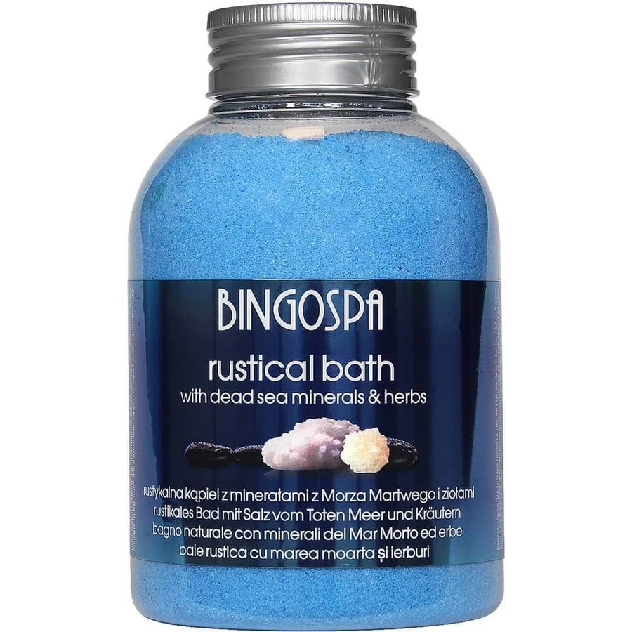BingoSpa Rustic Bath с минералами и травами Мертвого моря, 620 г: цены и характеристики