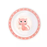 Пластикова миска Canpol Babies 4/412 Кошеня, рожева, 1 шт