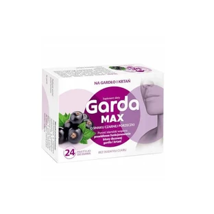Garda Max зі смаком чорної смородини, 24 пастилки