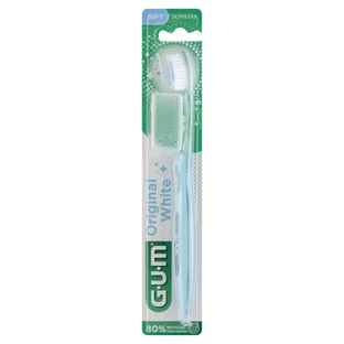 Sunstar GUM, Original White, зубная щетка, слюда 561, 1 шт.