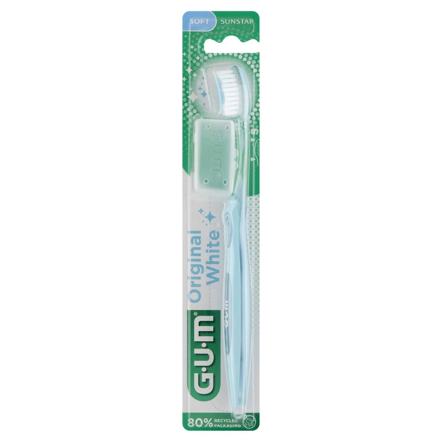 Sunstar GUM, Original White, зубная щетка, слюда 561, 1 шт.: цены и характеристики