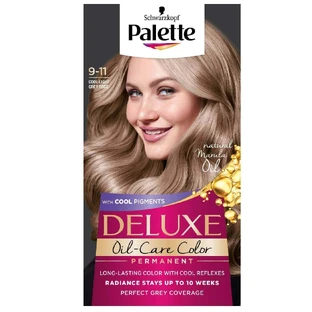 Фарба для волосся Palette Deluxe Oil-Care Color з мікромаслами 9-11 Cool Light Rose Blonde