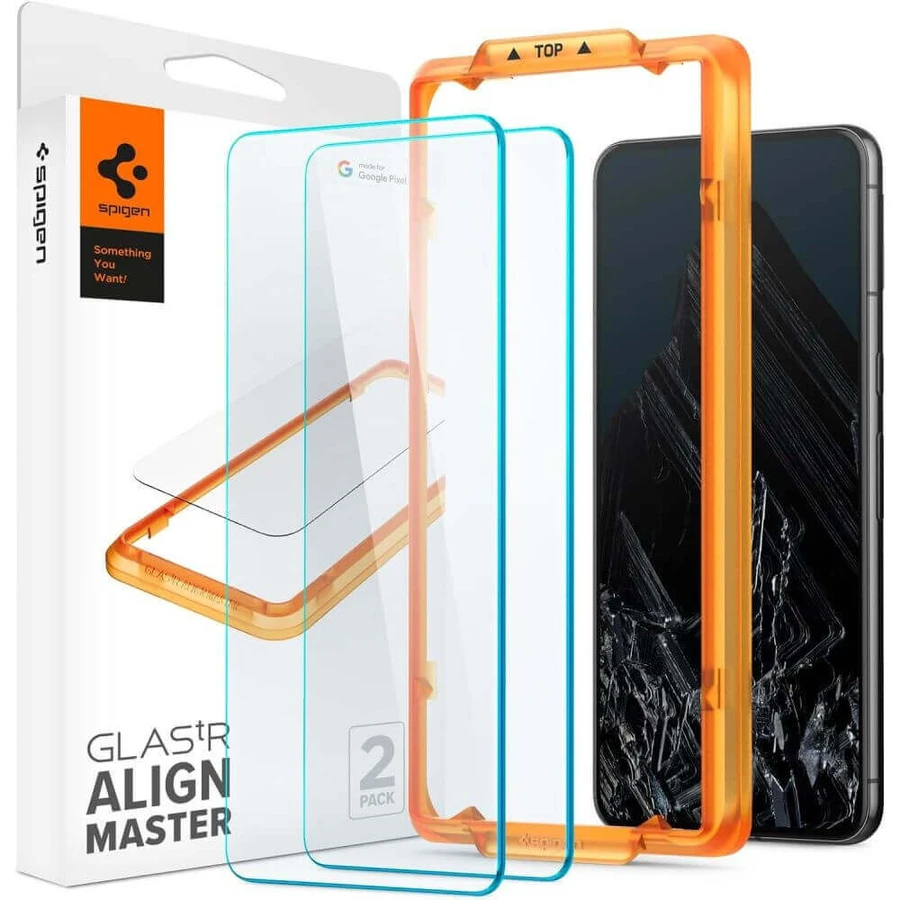 Стиклэ температэ Spigen ALM Glas.tR для Google Pixel 8 Pro - 2 бука.: цены и характеристики
