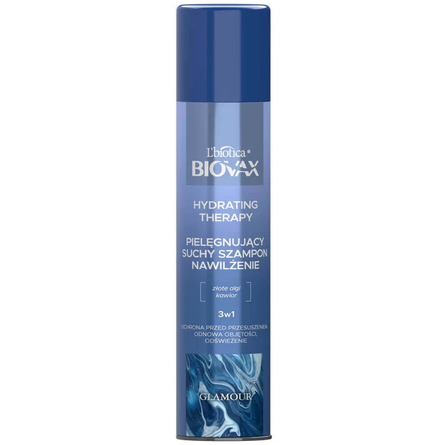 Сухий зволожуючий шампунь Biovax Glamour Hydrating Therapy, 200 мл: ціни та характеристики
