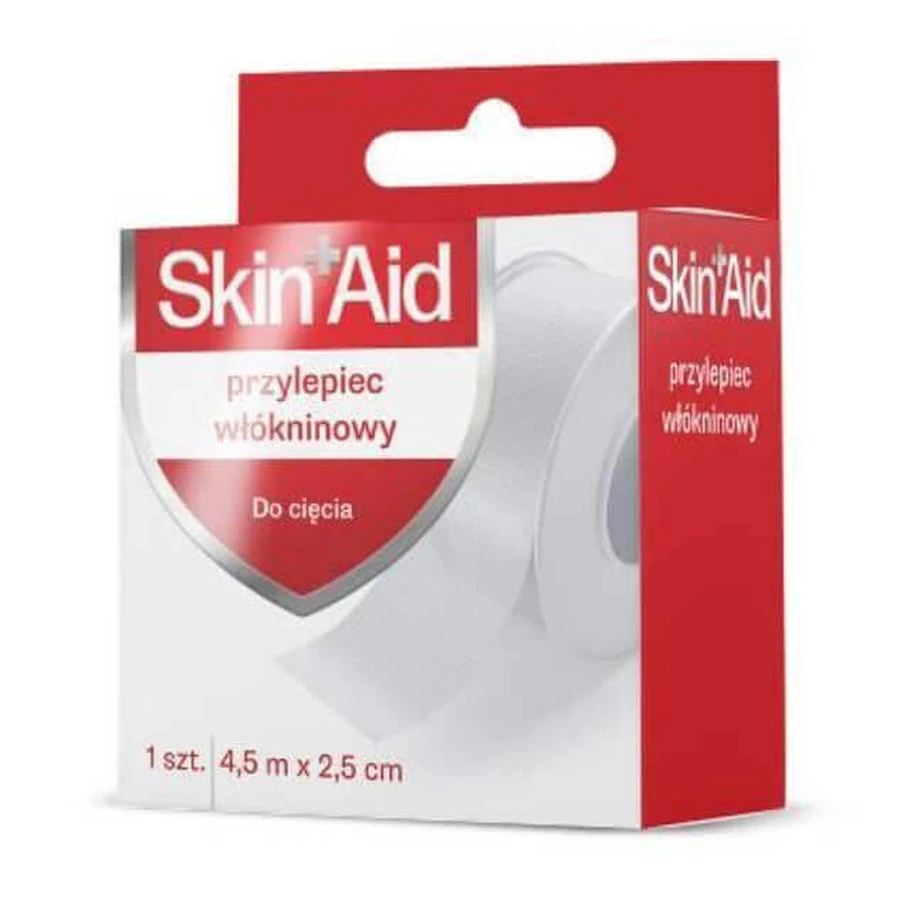 Стрічка неткана Skin Aid 4,5 м х 2,5 см 1 шт.: ціни та характеристики