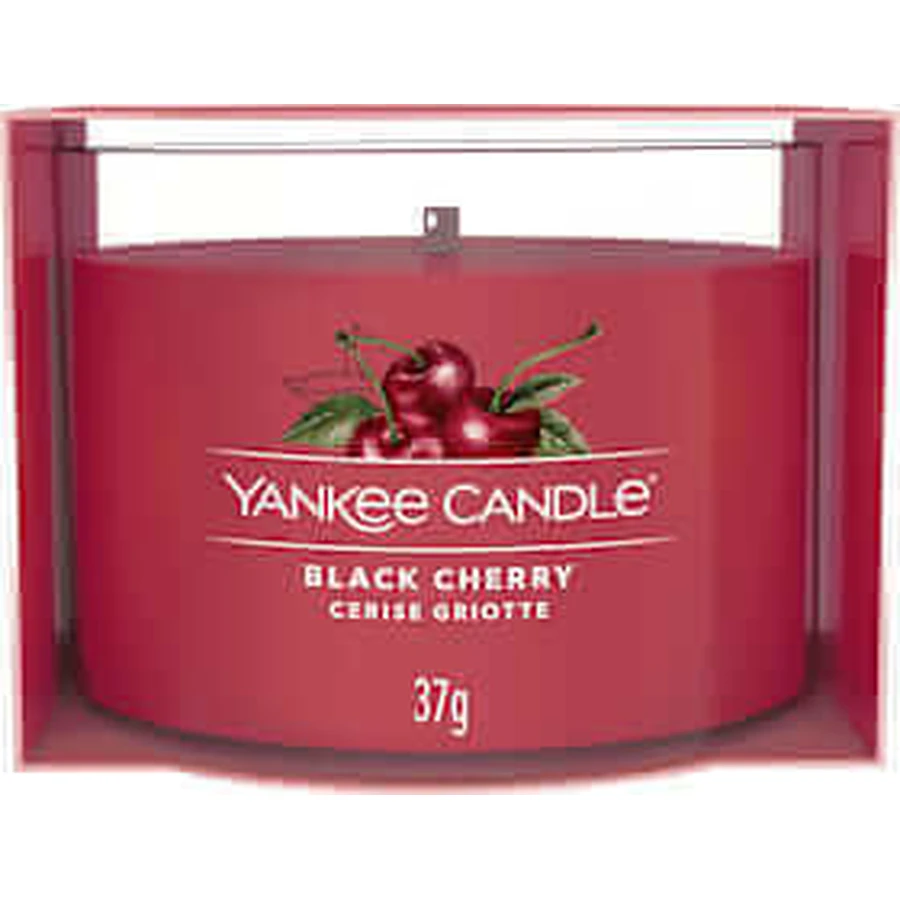 YANKEE CANDLE Мини ароматическая свеча черная вишня, 1 шт.: цены и характеристики