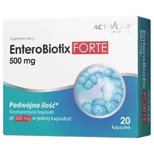 ActivLab Pharma EnteroBiotix Forte 500 мг, 20 капсул