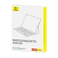 Чохол-клавіатура Baseus Brilliance Series для iPad Pro 12.9 (2022/2021/2020/2019) + кабель USB-C - чорний