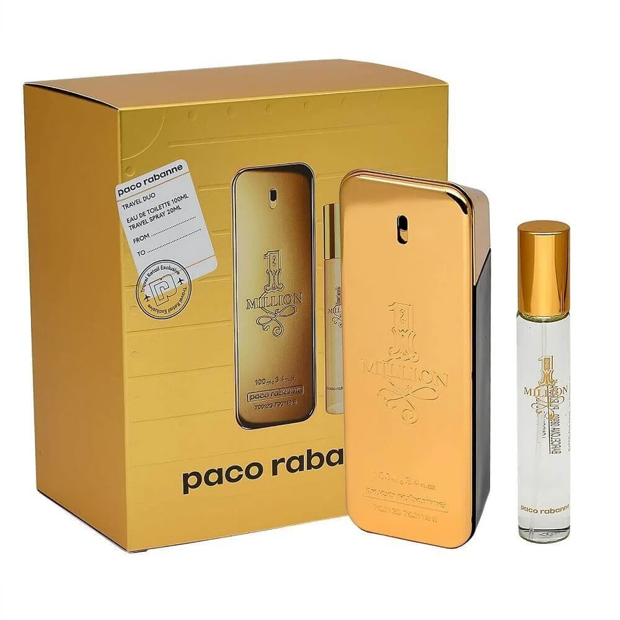 Туалетная вода Paco Rabanne 1 Million, 100 мл + Туалетная вода, 20 мл: цены и характеристики