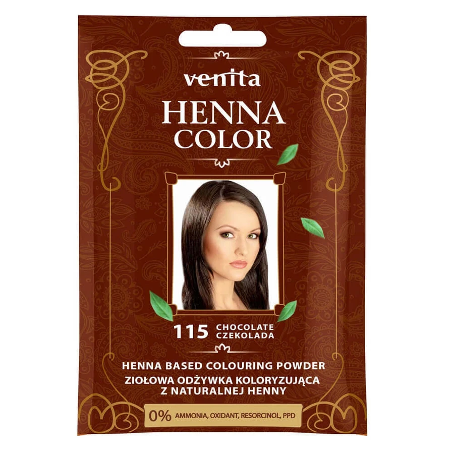 Venita Henna Color Herbal Colour Conditioner с натуральной хной 115 Chocolate: цены и характеристики