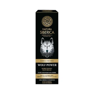 Natura Siberica Men Wolf Power Тонизирующий крем для лица, 50 мл