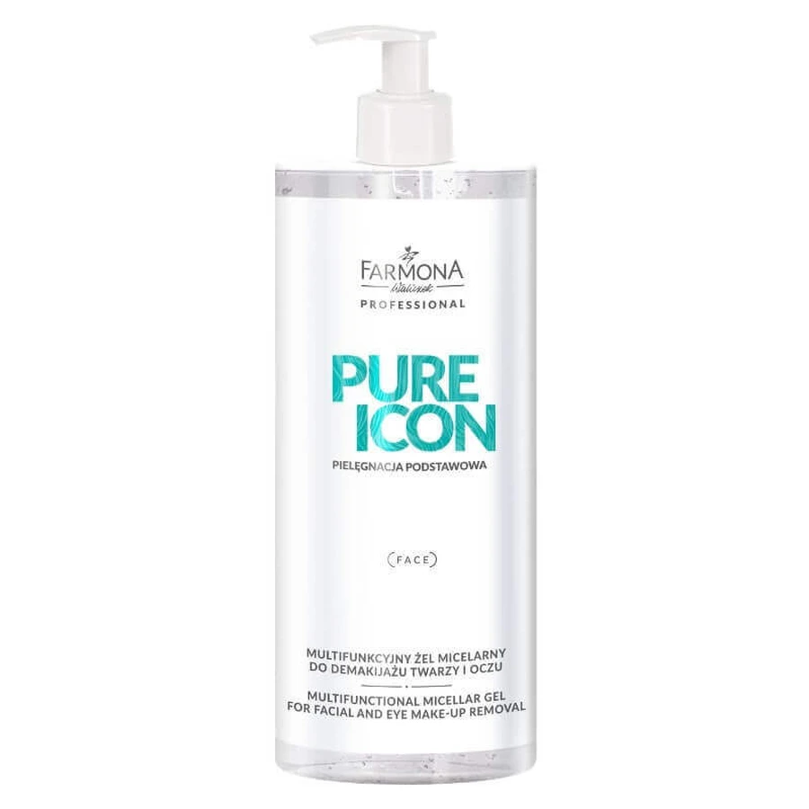 Farmona Pure Icon Многофункциональная мицеллярная эль для лица и макияжа глаз, 500 мл: цены и характеристики
