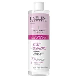 Заспокійливий міцелярний флюїд Eveline Cosmetics Concentrated Formula, 400 мл
