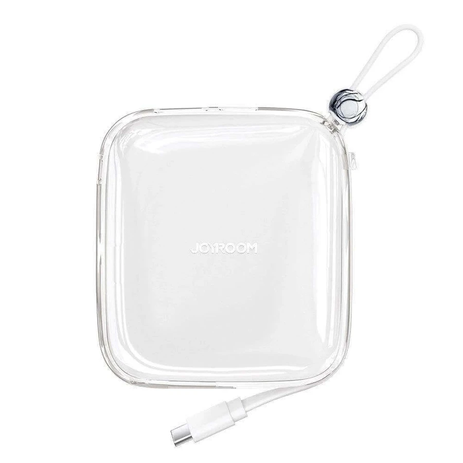 Внешний аккумулятор Joyroom JR-L005 10000 мА·ч с разъемом Lightning USB-A — белый: цены и характеристики