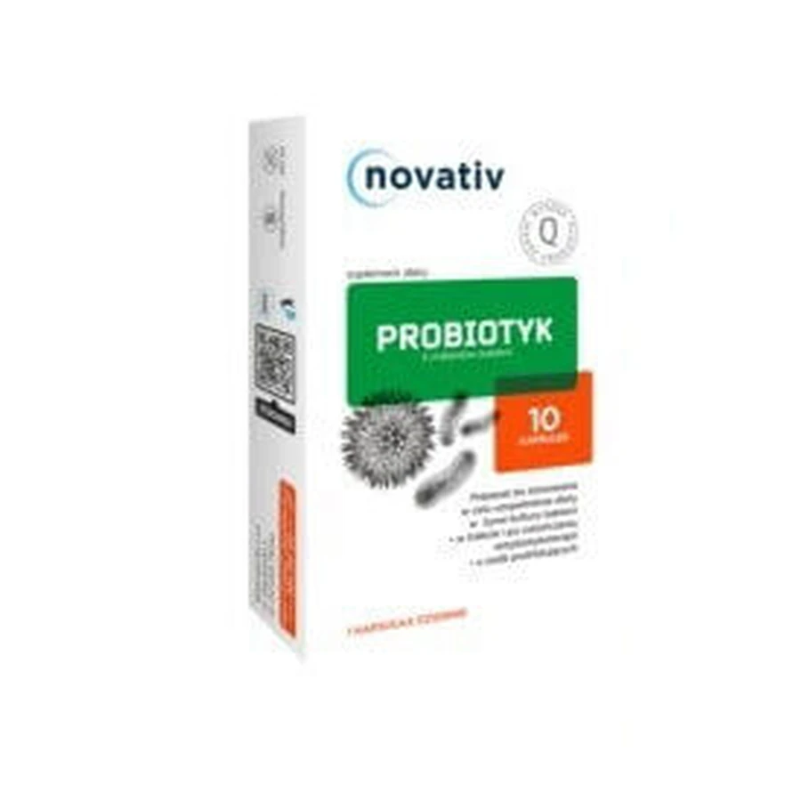 Novativ Probiotic 5 мільярдів бактерій, 10 капсул: ціни та характеристики