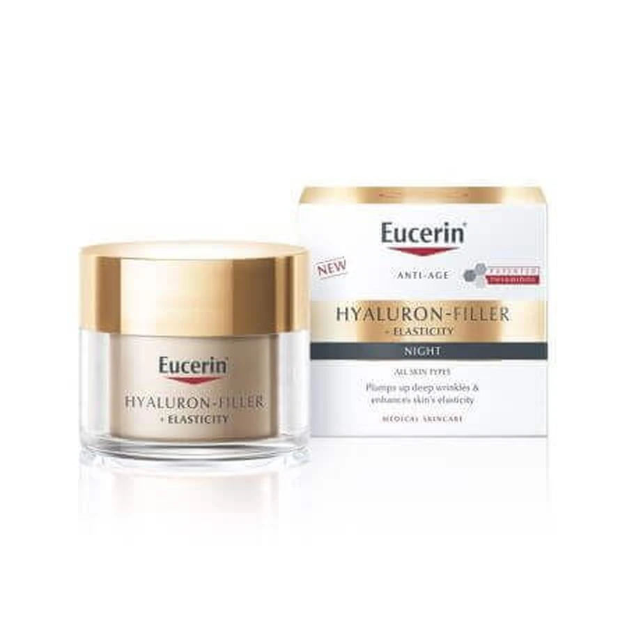 Ночной крем Гиалуроновый филлер + упругость, 50 мл, Eucerin: цены и характеристики