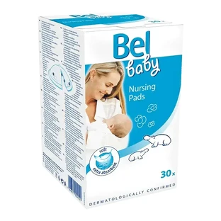 Прокладки для грудей Bel Baby, 30 штук, Hartmann
