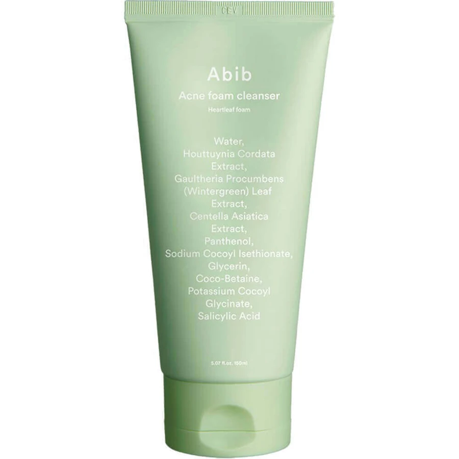 Abib Acne Foam Cleanser Heartleaf Foam Facial Cleansing Foam, 150 мл: ціни та характеристики