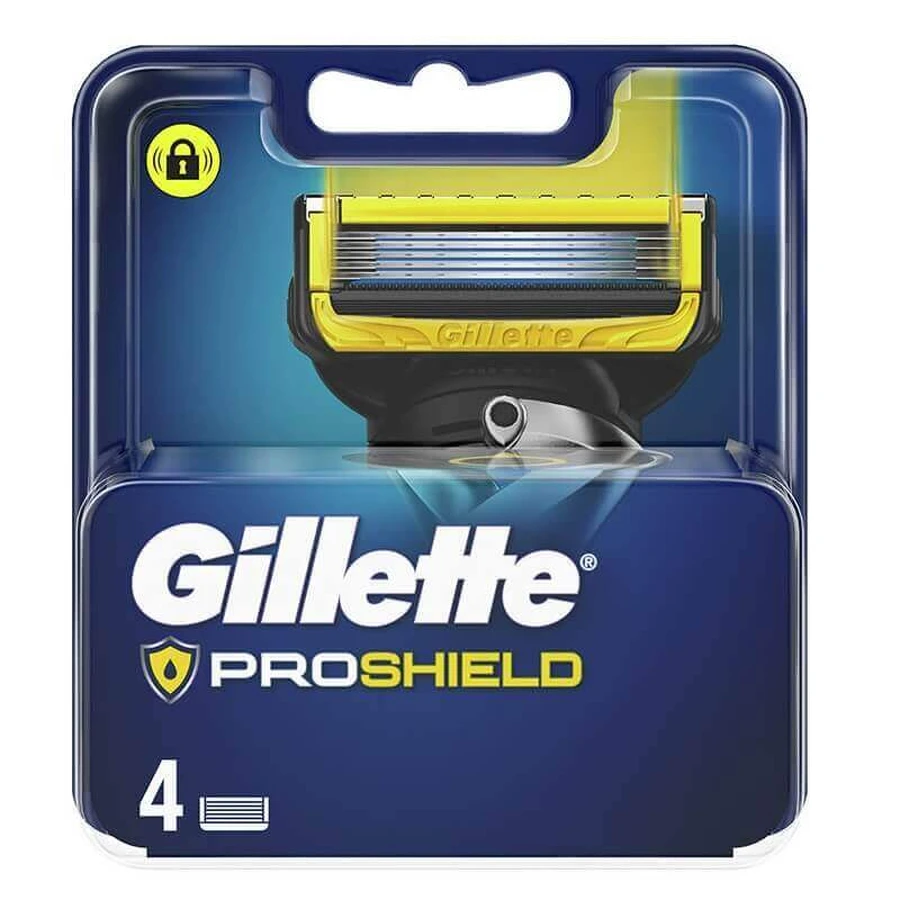 Сменные лезвия для бритвы Gillette ProShield, упаковка 4 шт.: цены и характеристики