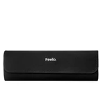 Набор Feelo Pro Premium, periuță de dinți sonică cu husă și 4 vârfuri, negru: цены и характеристики
