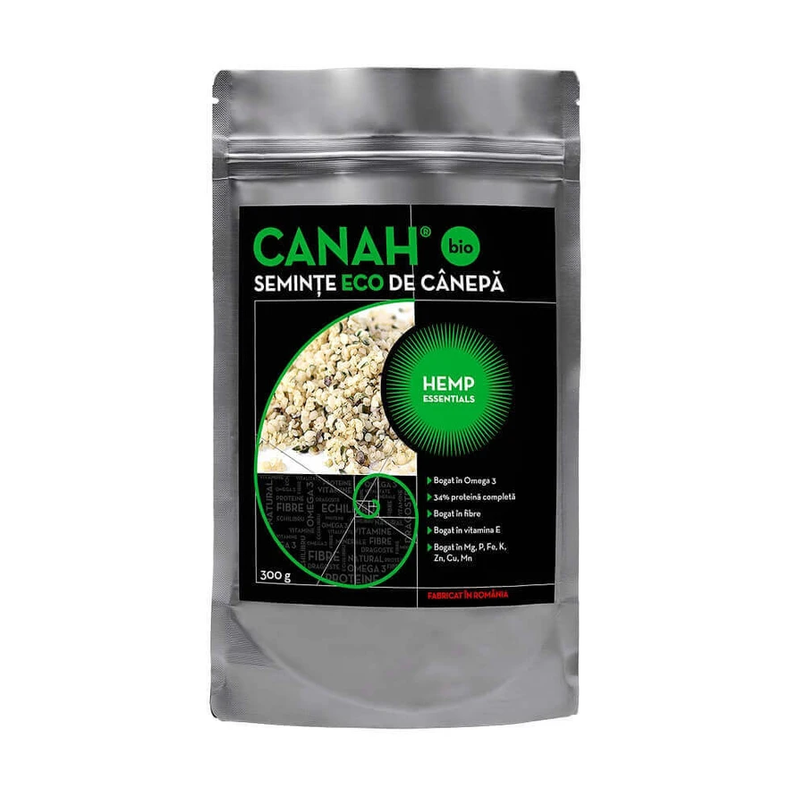 Конопляне борошно ECO, 300 г, Canah: ціни та характеристики