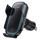 Автомобільний тримач Baseus Milky Way Pro Series BS-CM023 для вентиляційного отвору з індуктивним зарядним пристроєм 15 Вт - чорний