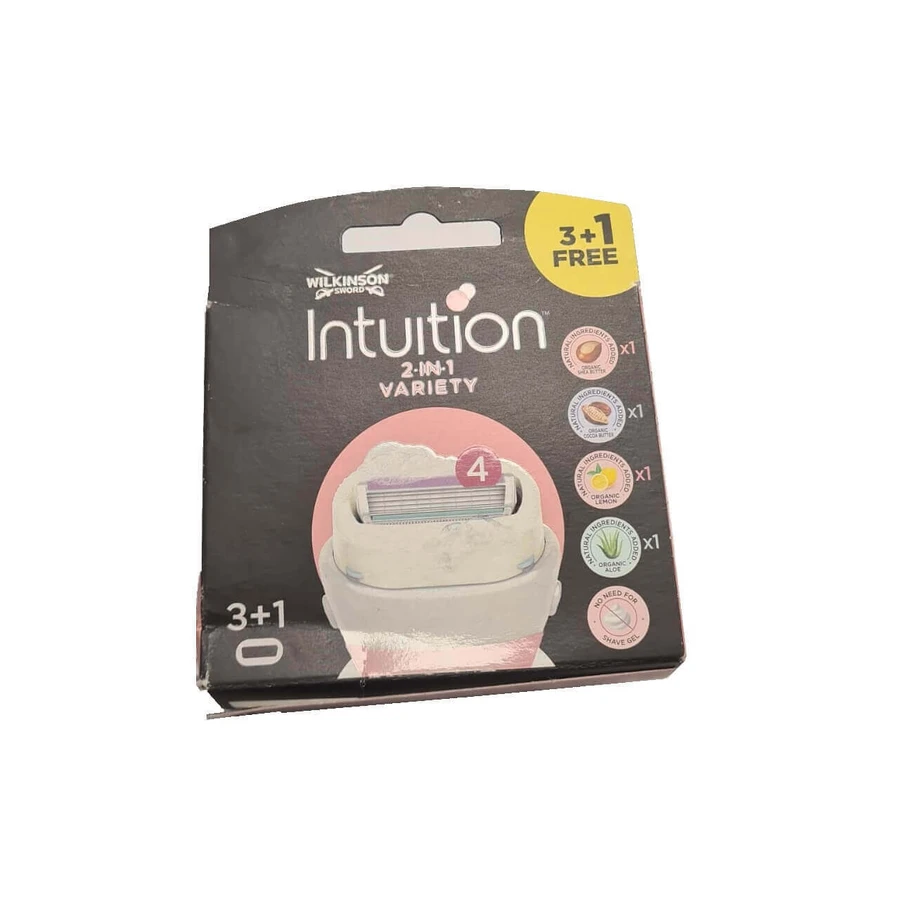 Wilkinson Sword Intuition Summer Variaty, змінні леза для жіночих бритв, 4 шт.: ціни та характеристики