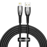 Кабель Baseus Glimmer Series USB-A - Lightning 480Mb/s 2.4A 2m black