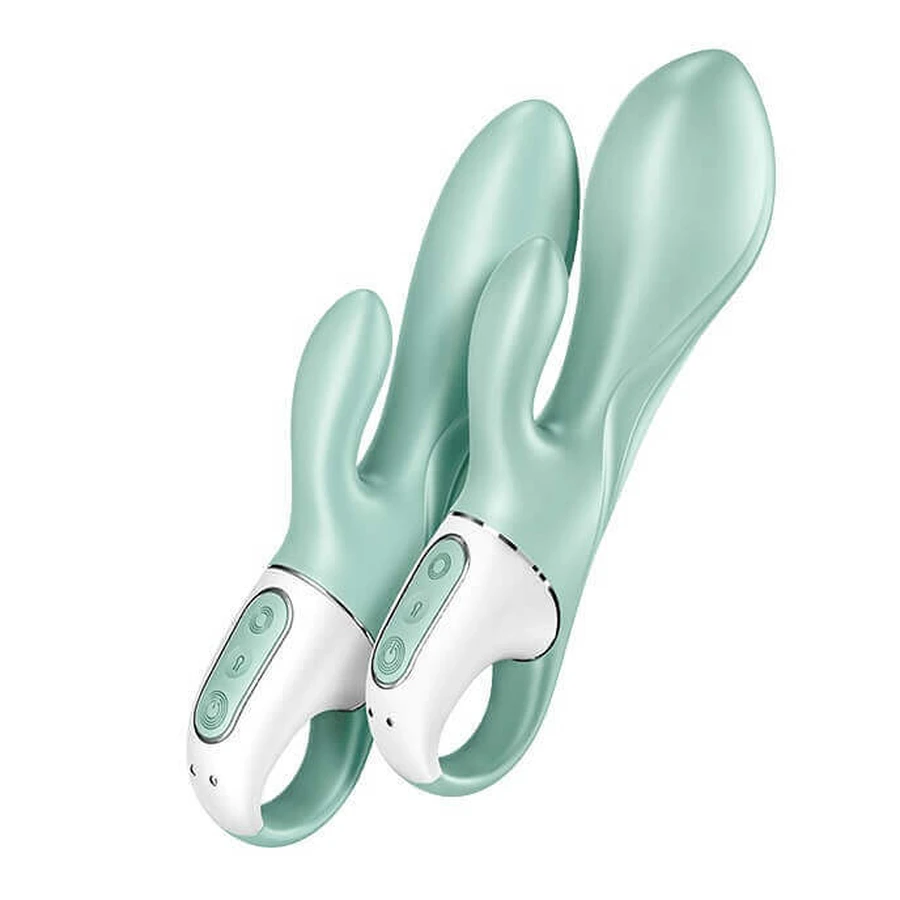 Вибратор Satisfyer Air Pump Bunny 5+ Pump Mint: цены и характеристики