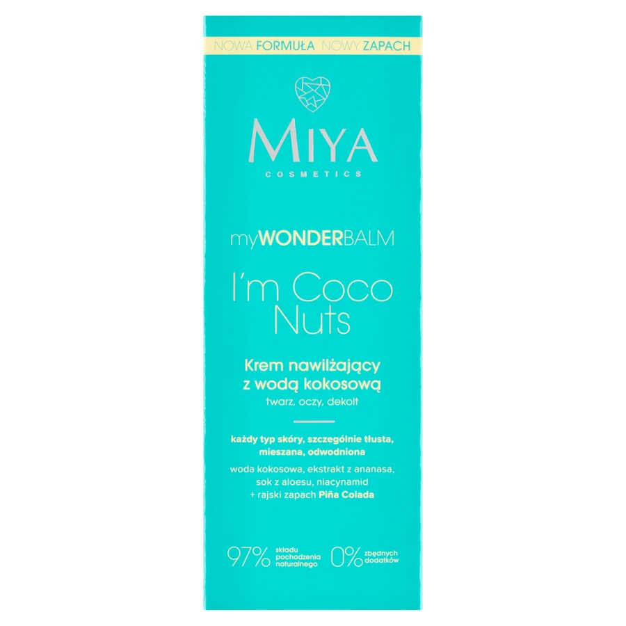 Miya myWONDERBALM I'm Coco Nuts, увлажняющий крем с кокосовой водой, 75 мл: цены и характеристики