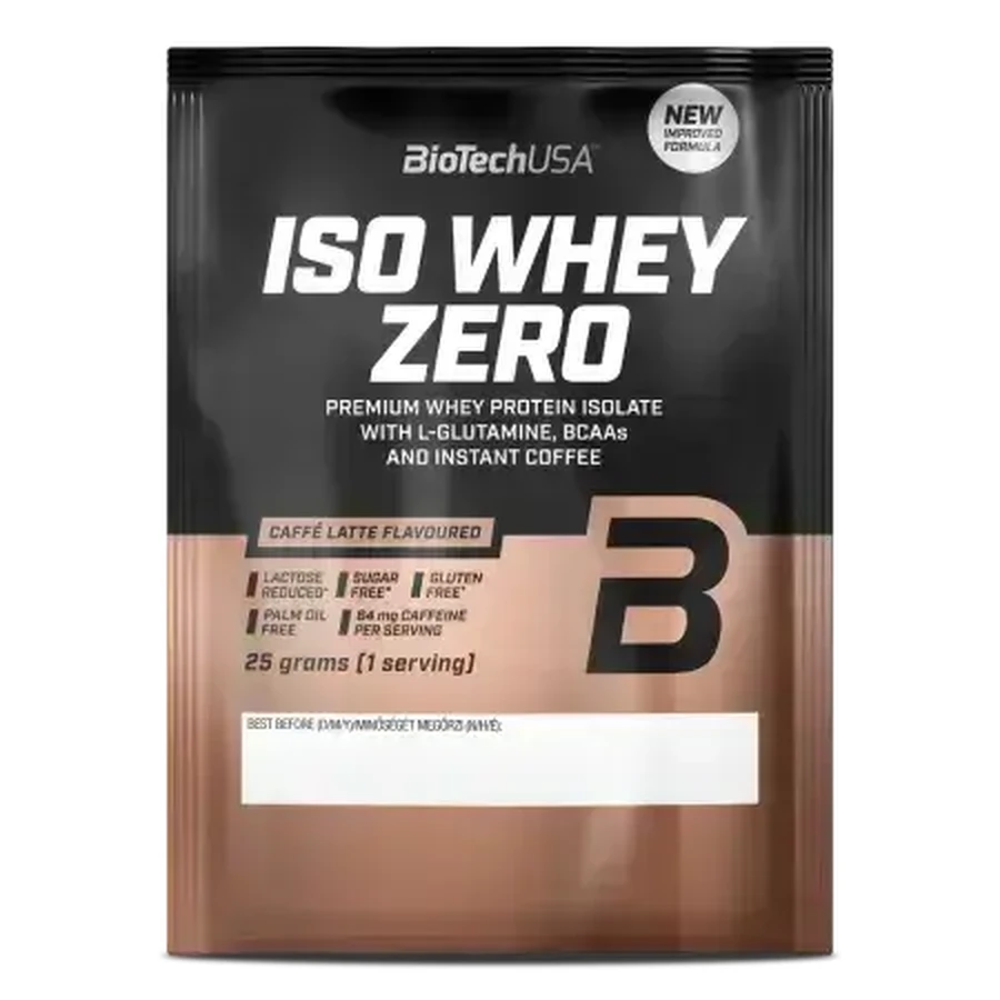Протеиновый порошок Caffe Latte Iso Whey Zero, 25 г, BiotechUSA: цены и характеристики