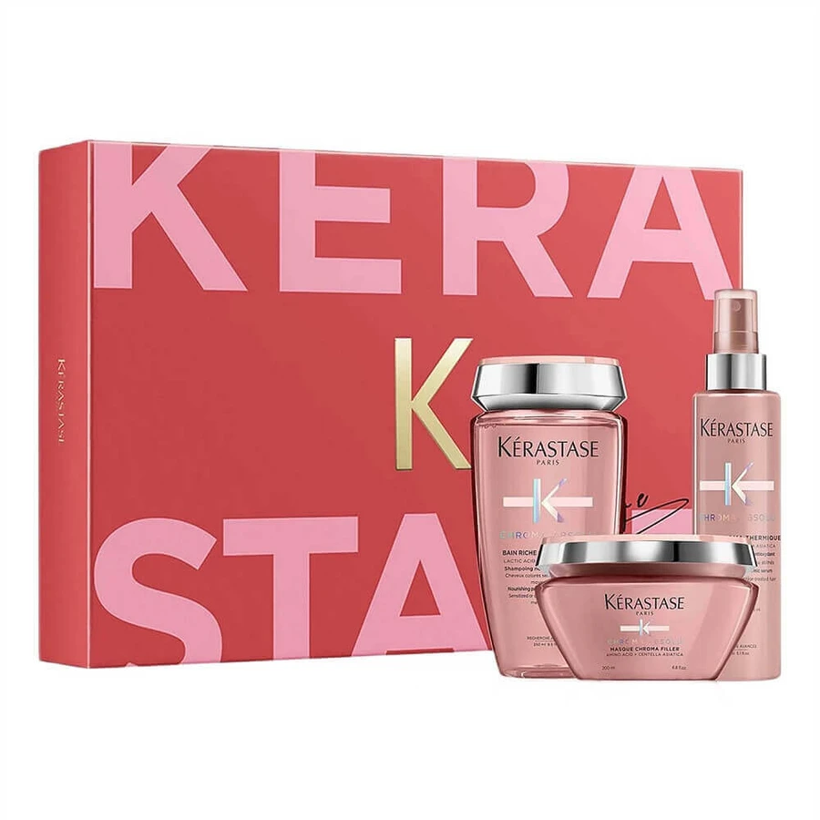 Kerastase Chroma Absolu Set Шампунь, 250 мл + Маска для волос, 200 мл + Термальная сыворотка, 150 мл: цены и характеристики