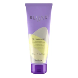 Inebrya Blondesse No-Yellow Mask для светлых осветленных и седых волос, 250 мл