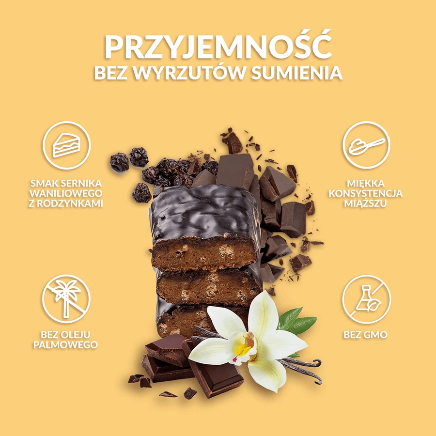 Протеїновий батончик BeRAW! Protein Vanilla Cheesecake, без цукру, 40 г: ціни та характеристики