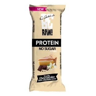 Протеїновий батончик BeRAW! Protein Vanilla Cheesecake, без цукру, 40 г