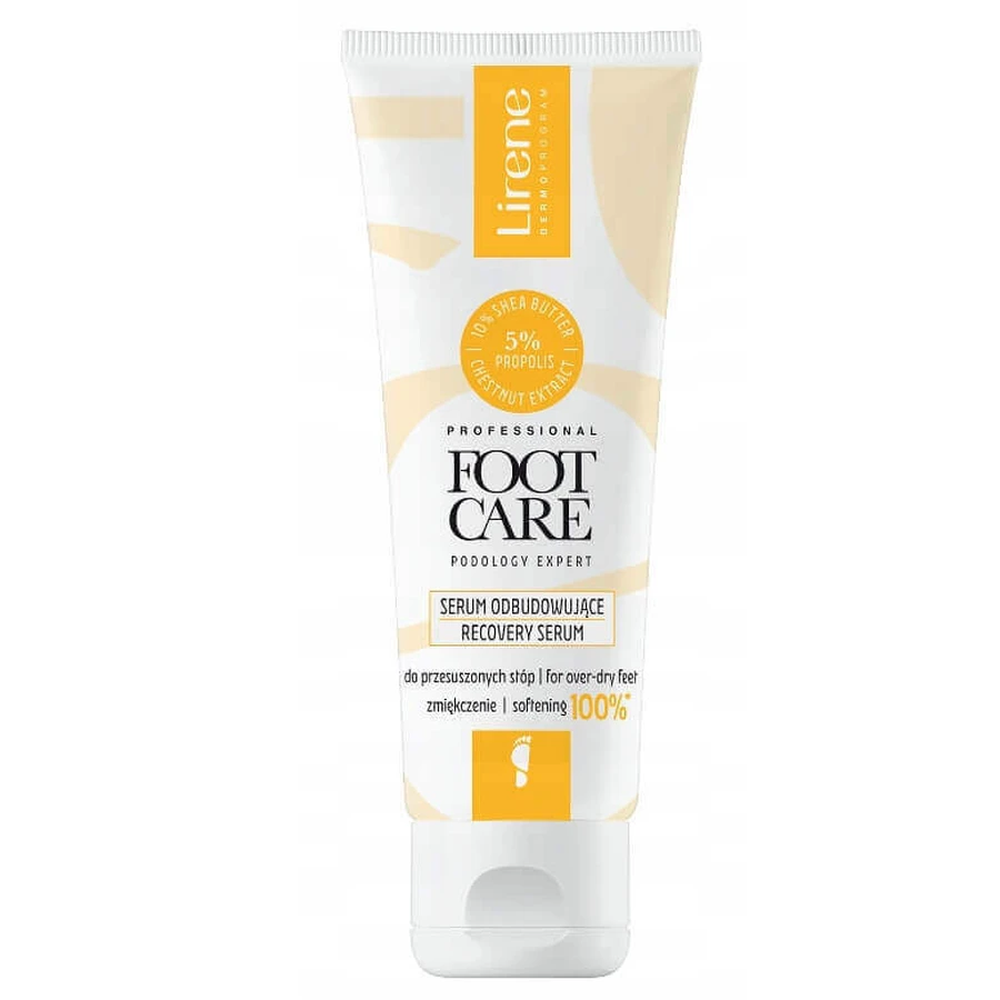Відновлююча сироватка для сухих ніг Lirene Professional Foot Care Podology Expert, 75 мл: ціни та характеристики