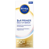 Праймер 2 в 1 сыворотка SPF50+ Sun, 30 мл, Nivea