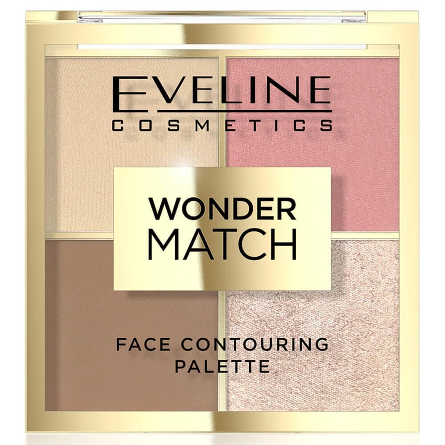 Eveline Cosmetics Wonder Match Face Contouring Palette 02, 10 г: ціни та характеристики