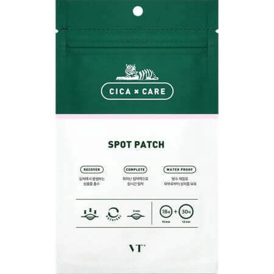 Точечный пластырь Spot Patch Cica Care, 48 штук, VT Cosmetics: цены и характеристики