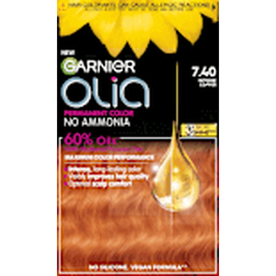 GARNIER GARNIER olia Permanent Colour 7.40 Intense Copper, 174 мл: цены и характеристики