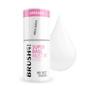 BrushUp! Гібридна основа для нігтів Super Base Milk Bath, 5 г