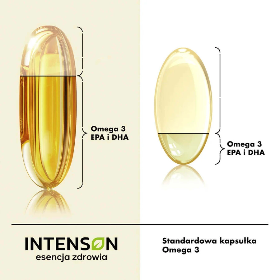 Intenson Omega3 500 мг EPA + 250 мг DHA, 120 капсул: ціни та характеристики