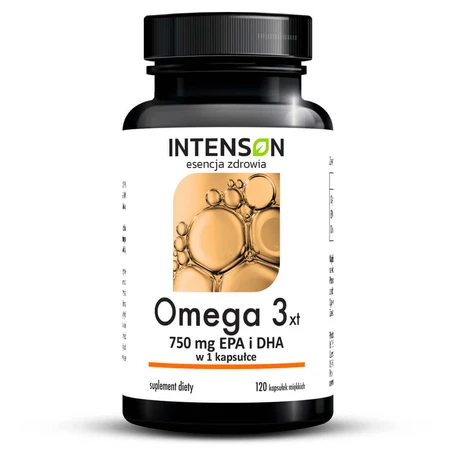 Intenson Omega3 500 мг EPA + 250 мг DHA, 120 капсул: ціни та характеристики