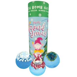 Bomb Cosmetics Merry Gonkmas Bath Bomb Gift Tube, 3 шт.