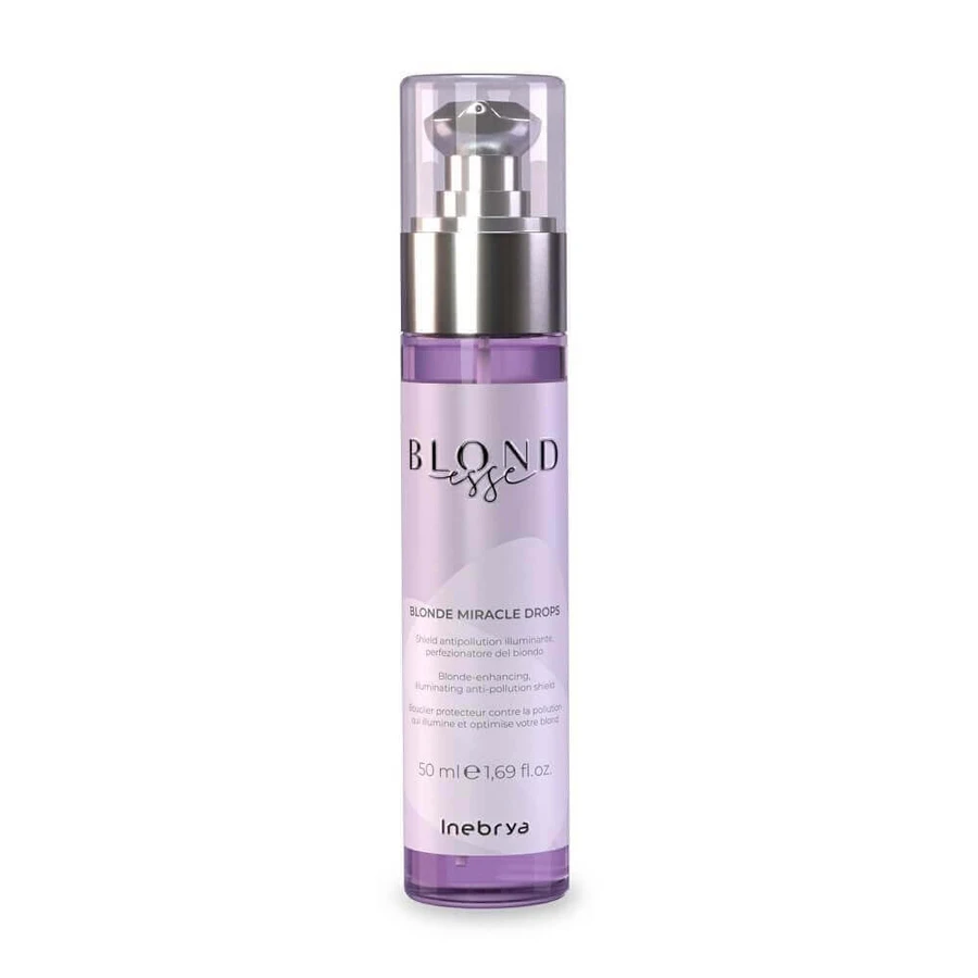 Краплі для блискучого волосся Inebrya Blondesse Blonde Miracle Drops, 50 мл: ціни та характеристики