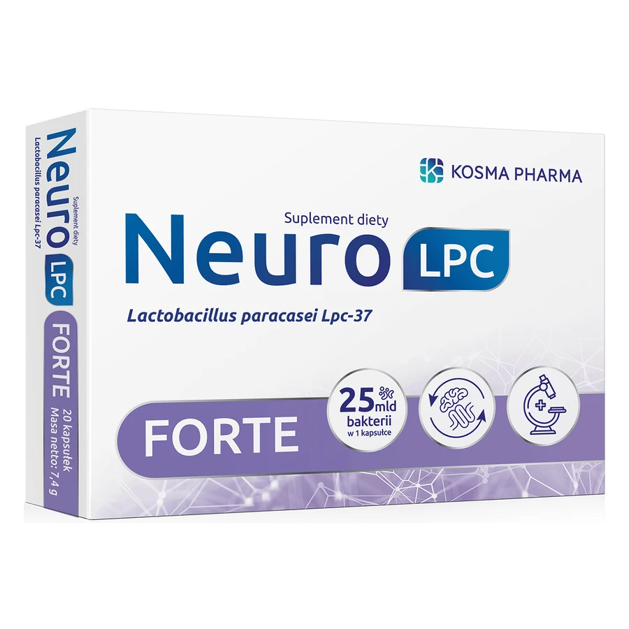 Kosma Pharma NeuroLPC Forte, 20 капсул: цены и характеристики