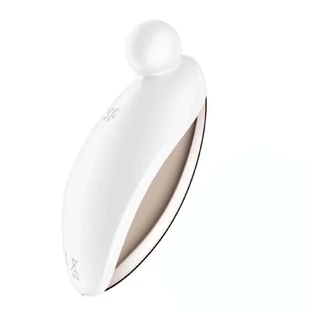 Білий кліторальний вібратор Satisfyer Spot On 2