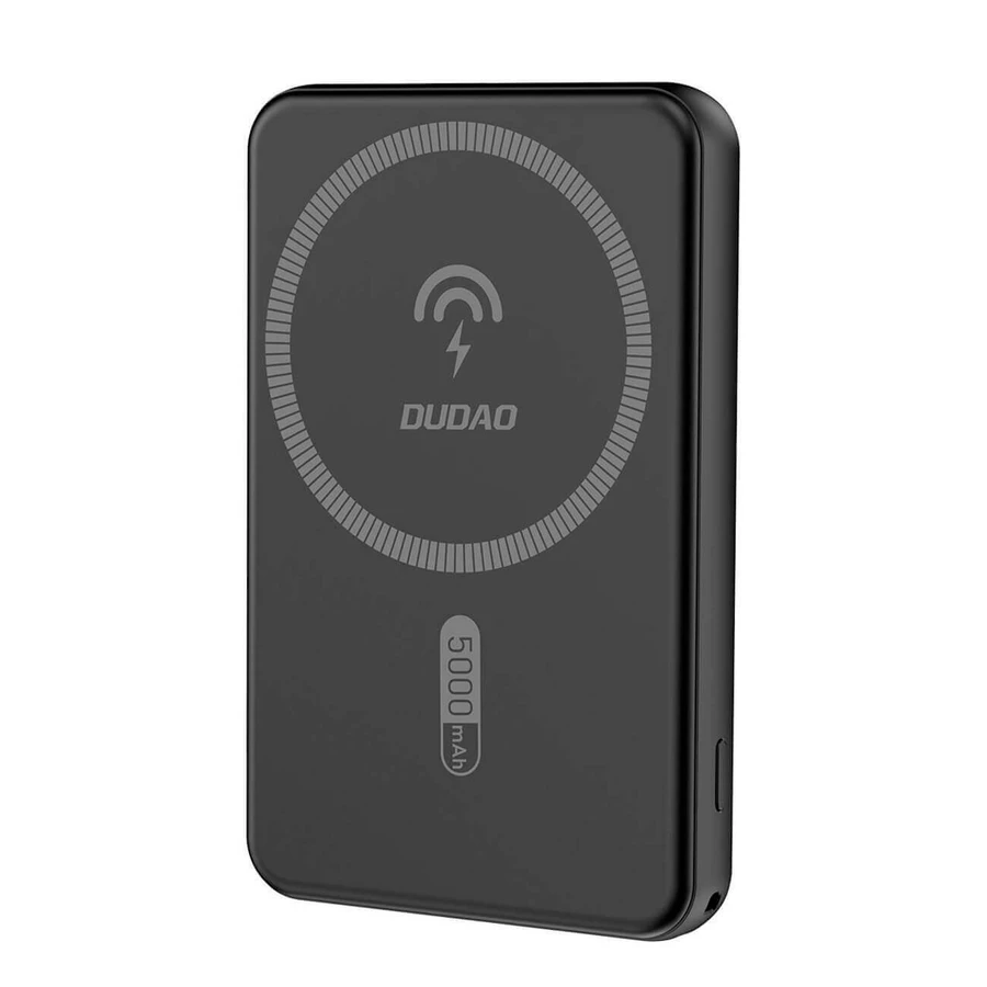 Беспроводной внешний аккумулятор Dudao K14S USB-C / MagSafe 20 Вт 5000 мА·ч - черный: цены и характеристики